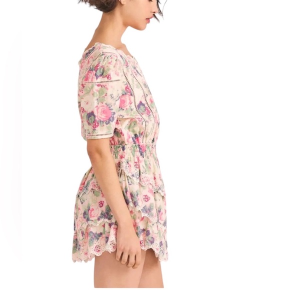 NWT LoveShackFancy Mavis Dress in Veiled Kiss size P 🌸 🌷 🌺 - Picture 3 of 3